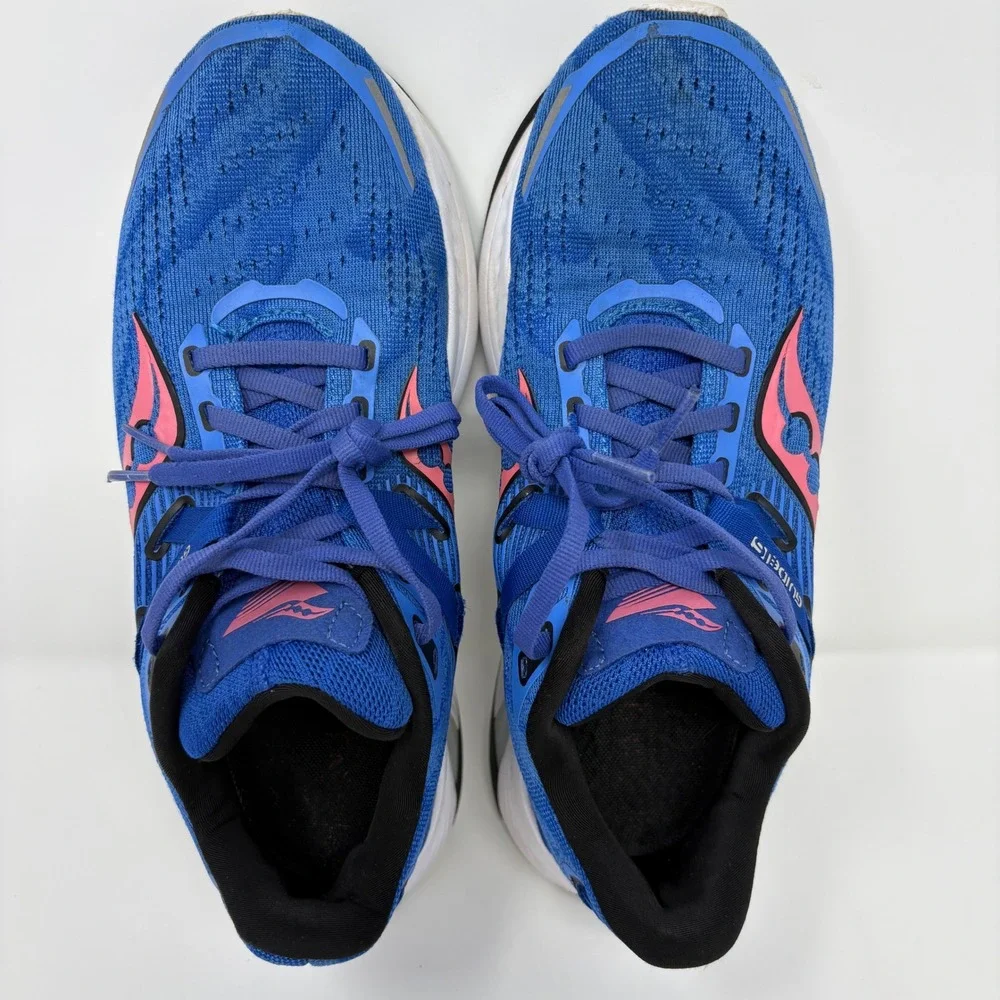 Saucony Guide 15 Women's Size 8 Blue White Running Shoes (S10810-35)